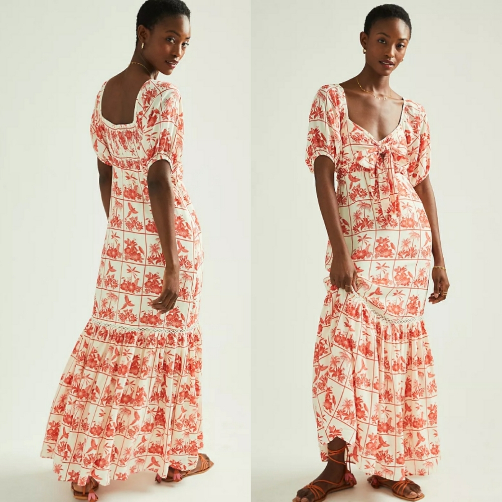 NEW Farm Rio Odessa Maxi Dress
